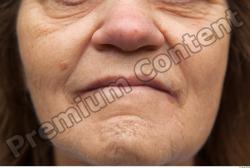 Mouth Woman Casual Average Wrinkles Street photo references